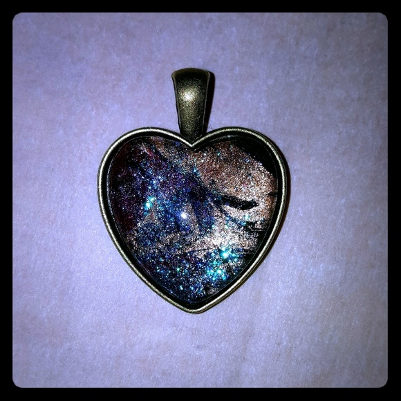 Handpainted Necklace Pendant - Picture 1 of 1